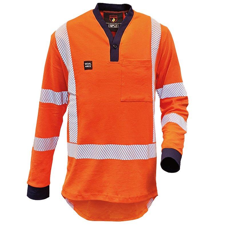 Fr Poloshirt 240Gsm Cotton, Orange Ttmc, 12 Cal-Size 2Xl