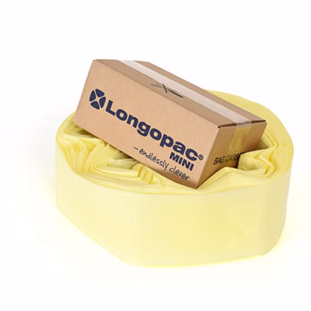 Longopac Mini Waste Bags - Yellow (mixed recycling)