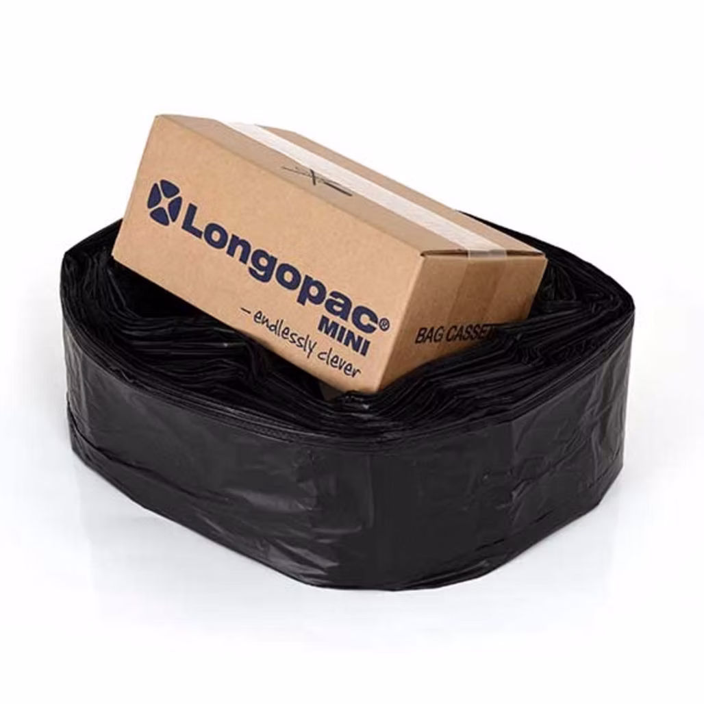 Longopac Mini Waste Bags - Black (general waste)