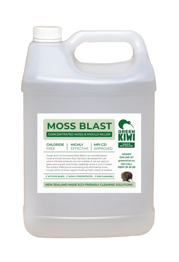 Moss Blast - Acticide Based Moss & Mould Killer - 5 Litres