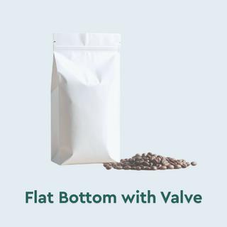 Coffee Bag Flat Bottom with Valve