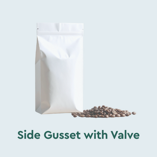 Coffee Bag Side Gusset with Valve