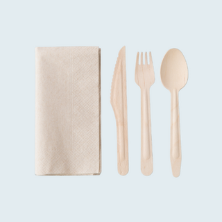 Wooden Cutlery Sets NZ | Eco Utensil Packs