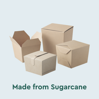 Sugarcane Fold and Click Containers NZ | Insinc