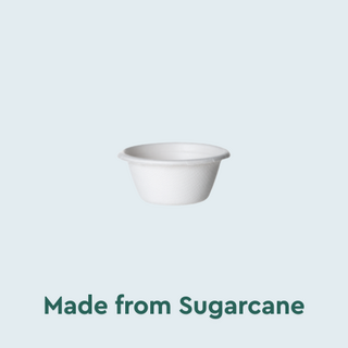 Sugarcane Portion Cups with Lids NZ | Insinc