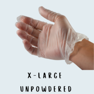 XLarge Vinyl PowderFree Gloves