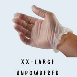 XXLarge Vinyl PowderFree Gloves