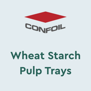 Wheat Starch Pulp Trays - Confoil