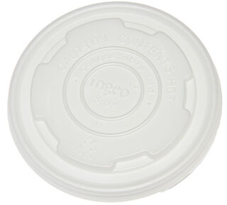 Ecobowl Lid to fit 12oz/16oz/24oz bowl, Carton 1000 - Ecoware