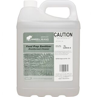 Food Prep Sanitiser - Green Rhino