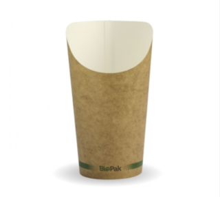 Chip Cup 16oz Kraft - BioPak