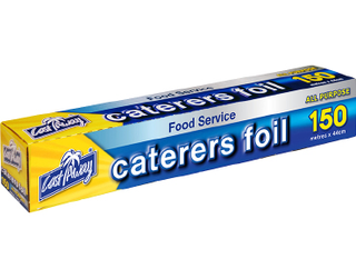 All Purpose Aluminium Caterers Foil 44cm - 150m - Castaway