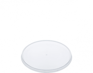 Locksafe' Round Tamper Evident Container Lids (suit 300-1120ml cont), Clear - Castaway