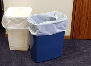 Bin Liners/Rubbish Bags 270X230X650-30 WHITE LARGE.KITCHEN.TIDY - Flexoplas