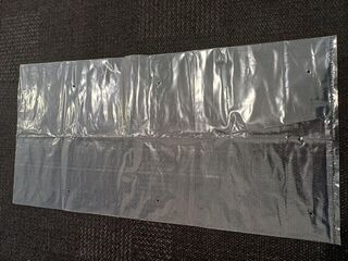 Produce Bags 425X870-65 NAT CARROT.20Kg. Holes - Flexoplas