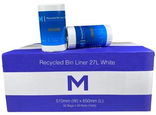 Office Bin Liner 27L Peach Scent - Matthews test