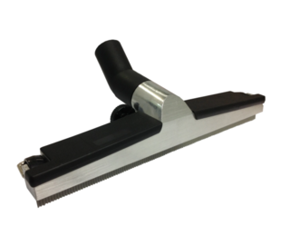 WESSEL WERK GRD370 RUBBER FLOOR TOOL 32MM X 370MM WIDE - ALUMINIUM/BLACK - Filta