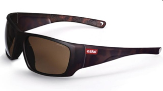 SAHARA Safety Glasses, Matt Tortoiseshell Frame, Bronze Lens - Esko