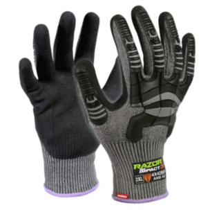 RAZOR Impact3 GLove, Cut Level B, 2XL - Esko