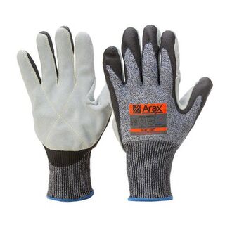 ARAX® Ultra-Thin Foam Nitrile and Synthetic Leather Palm, Size 8 - Paramount