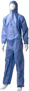 SMS Coverall Type 5/6 - Blue, 4XL, 50gsm *Breathable Coverall - Matthews