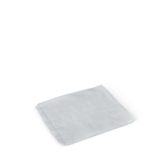 #3 Grease Resistant Flat Bag (1 Ply) White 212 x 175   - Detpak