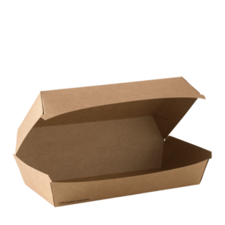 Go Large Meal Box Brown 206 x 103 x 76   - Detpak