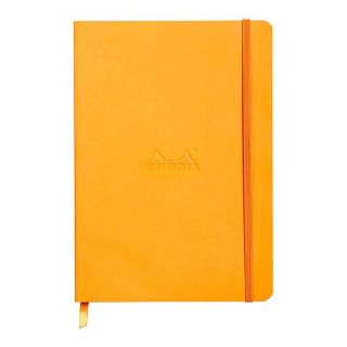 Rhodiarama Softcover Notebook A5 Lined Orange