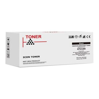 Icon Compatible HP CF210X Black Toner Cartridge