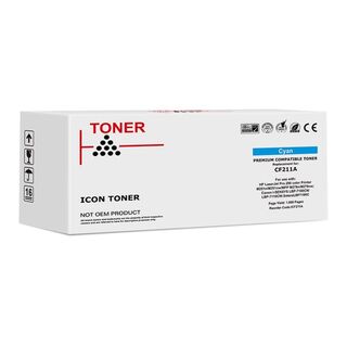 Icon Compatible HP CF211A Cyan Toner Cartridge