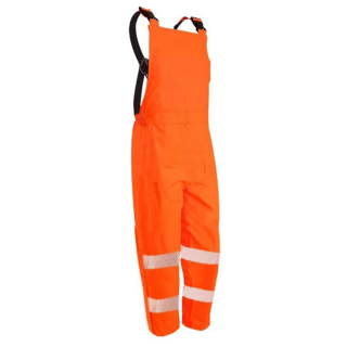 Torrential Rain Bib Trousers, Orange-Size 2Xl