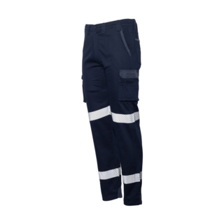 220Gsm Light Cargo Trousers, Ripstop, Navy With Ta-Size 87