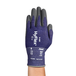 Ansell Hyflex 11-561 Nitrile-Coated Cut Resistant Gloves – Lightweight and Durable - 3XL