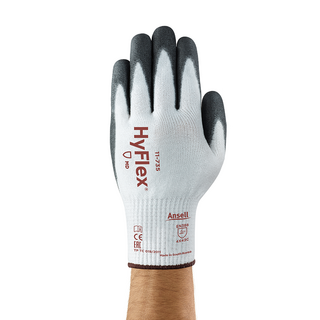 Ansell Hyflex 11-735 PU-Coated Cut Resistant Gloves – Durable and Long-Lasting - XS