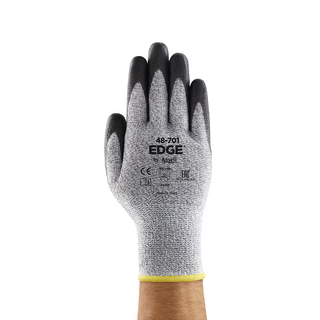 Ansell Edge 48-701 PU-Coated Work Gloves – Cut and Abrasion Resistance for Dry Environments - XL