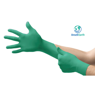 Ansell TouchNTuff 92-600 Powder-free Nitrile Disposable Gloves – Chemical Splash Protection - S