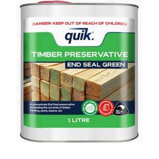 Timber Preservative Endseal Green Concentrate 1 Litre  x 18 - QUIK