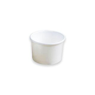 Tub Paper White 3oz Sundae Aqueous Lining - Banquet